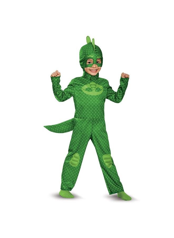 Disguise - Gekko Classic Toddler Pj Masks Costume Large/46 Green - Image 1
