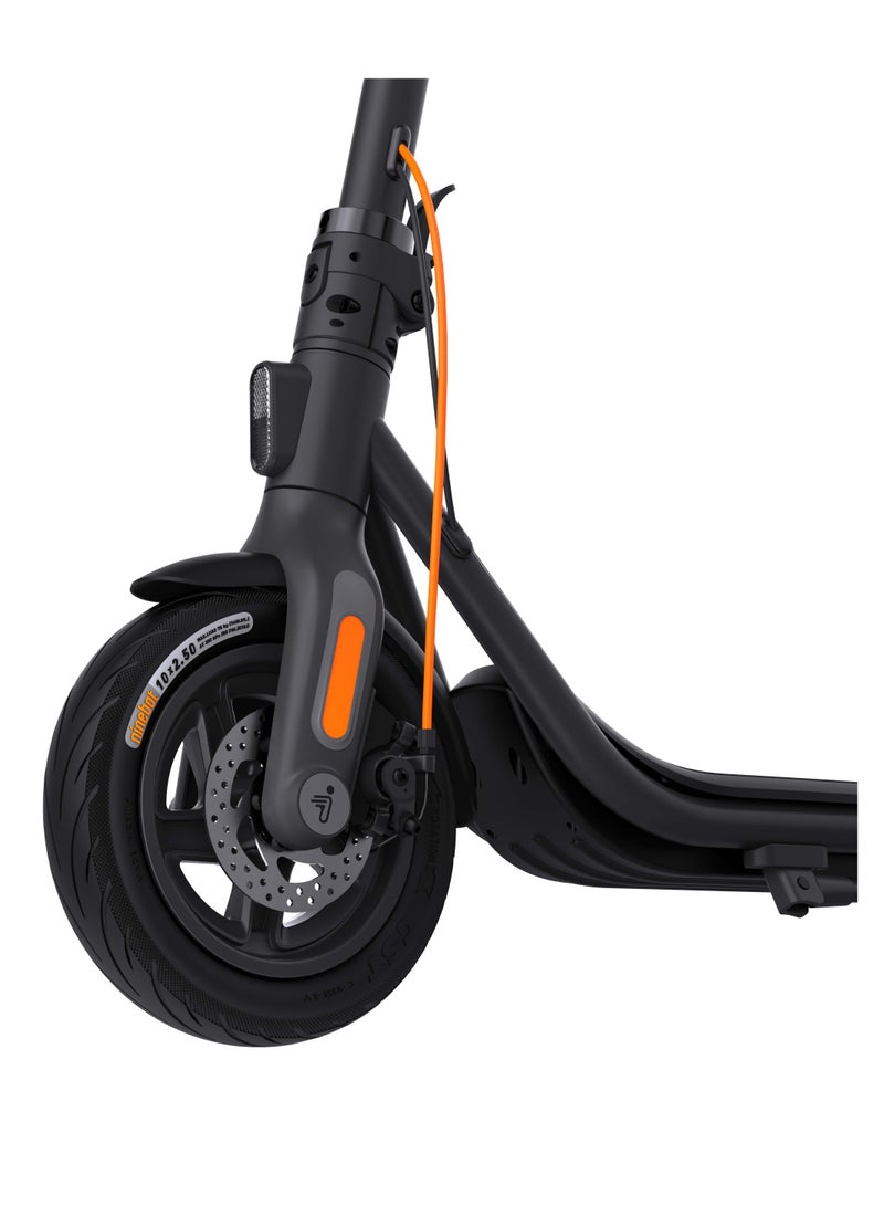 ninebot Segway F2 Plus Electric Scooter, Three Speed Modes 25 km/h Fast Scooter, 55 km Long Range & 800W Powerful Motor, Smart App & Traction Control System, 120 kg Rider Limit Electric Scooter For Adult - Image 5