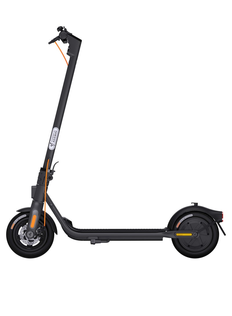ninebot Segway F2 Plus Electric Scooter, Three Speed Modes 25 km/h Fast Scooter, 55 km Long Range & 800W Powerful Motor, Smart App & Traction Control System, 120 kg Rider Limit Electric Scooter For Adult - Image 1