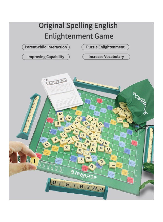 Kidle English Scrabble Game Chess Tabletop Toys - Image 2
