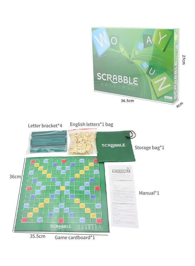 Kidle English Scrabble Game Chess Tabletop Toys - Image 5