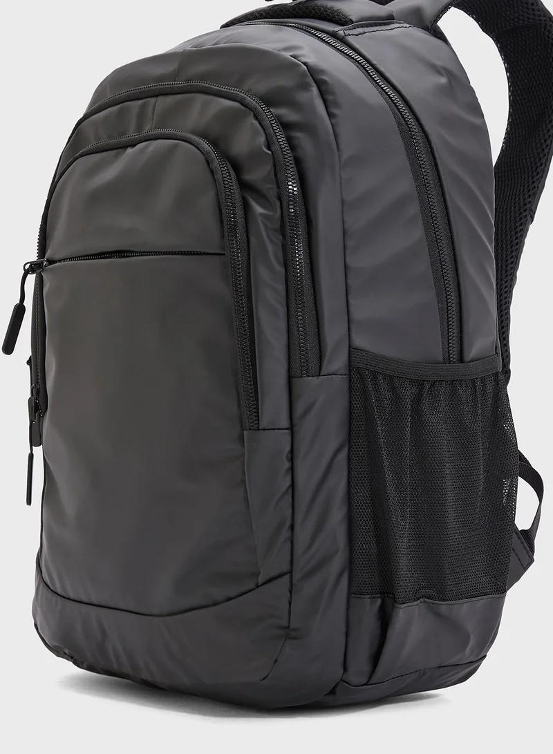 Robert Wood Backpack With Wheel