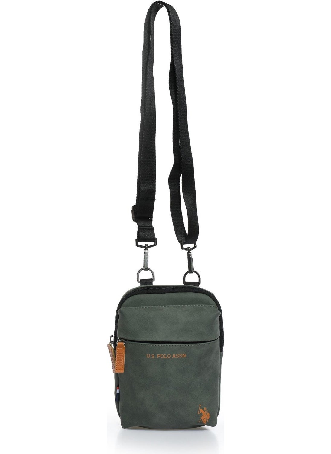 U.S. Polo Assn. BASE. POLO ASSN. PLEVR23616 Khaki Men's Shoulder Bag  - Image 1