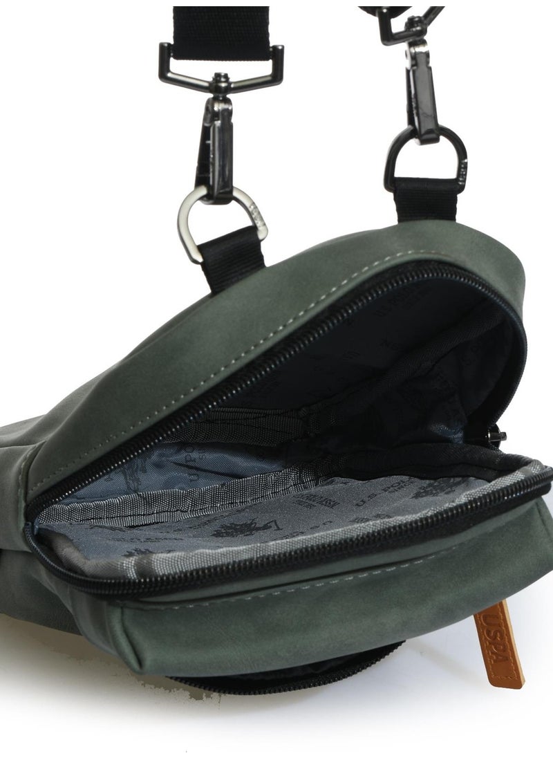 U.S. Polo Assn. BASE. POLO ASSN. PLEVR23616 Khaki Men's Shoulder Bag  - Image 3