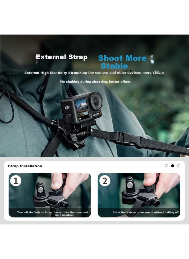 Youfes Yangfeisi Neck Strap For Dji Pocket 3, Osmo Pocket Camera Accessory Chest Mount, Riding And Car Accessory - Image 3