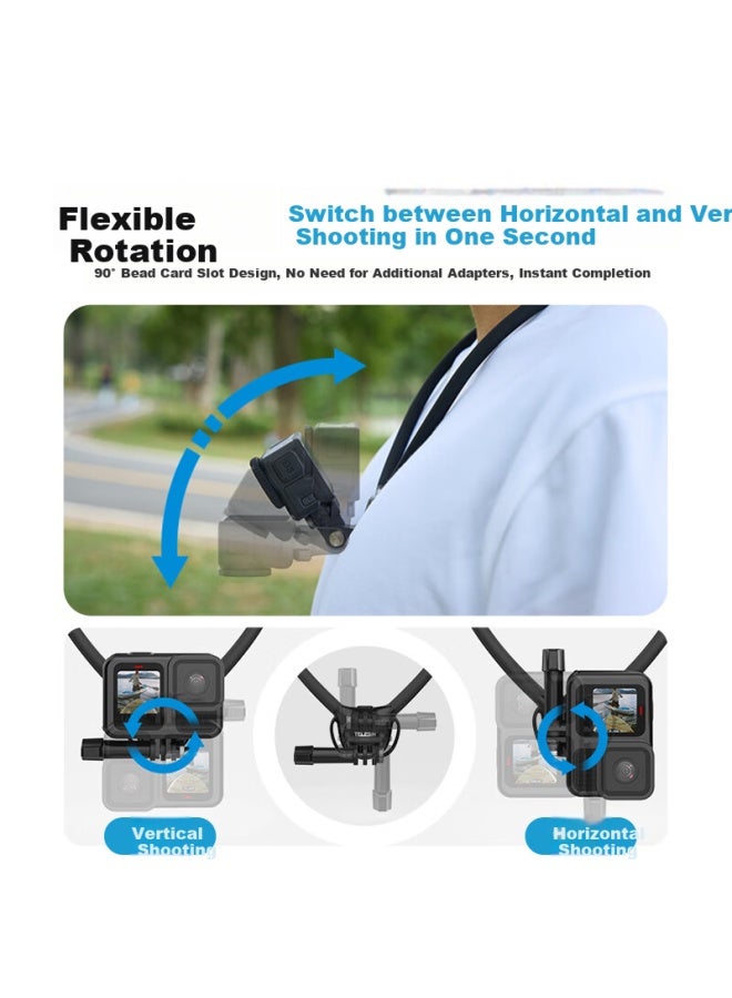 Youfes Yangfeisi Neck Strap For Dji Pocket 3, Osmo Pocket Camera Accessory Chest Mount, Riding And Car Accessory - Image 2
