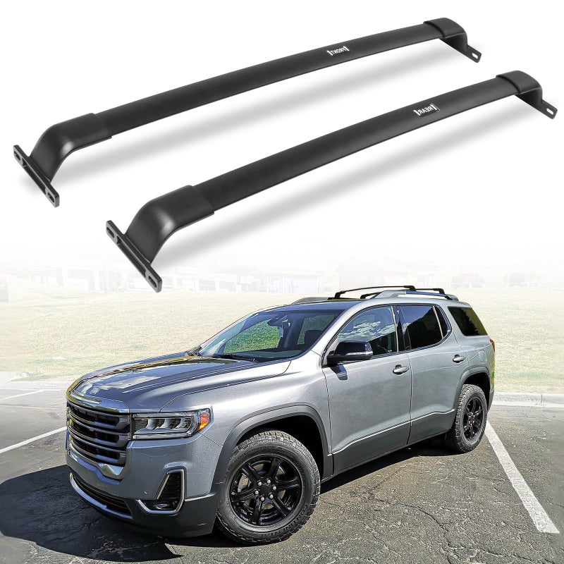 EZREXPM 220lbs Cross Bar Roof Rack Fit for GMC Acadia 20172023 Cargo Carrier Crossbar Rooftop Accessories with Side Roof Rails - Image 2