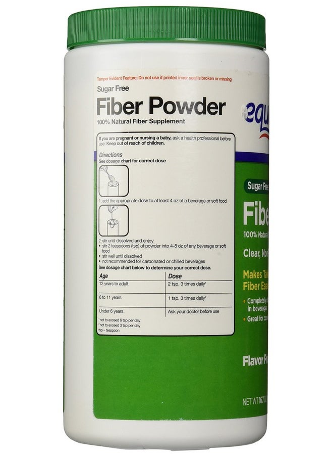Equate Fiber Powder Clear Soluble 125 Servings 16.7 Oz (1)  - Image 3