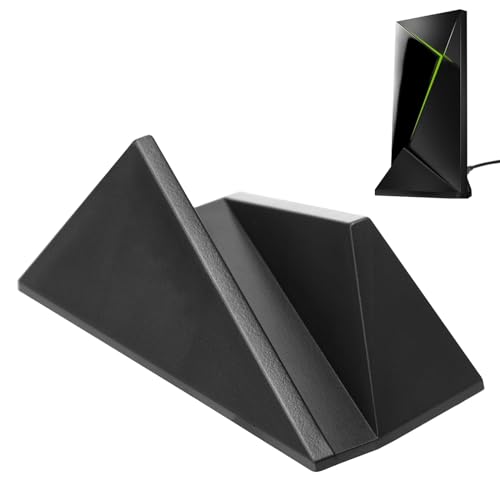 ZHONGXIA Vertical Stand Organizer Compatible with Nv-idia Shield Android TV (2017/2019 Pro Models) / Durable Composite TV Mount - Image 1