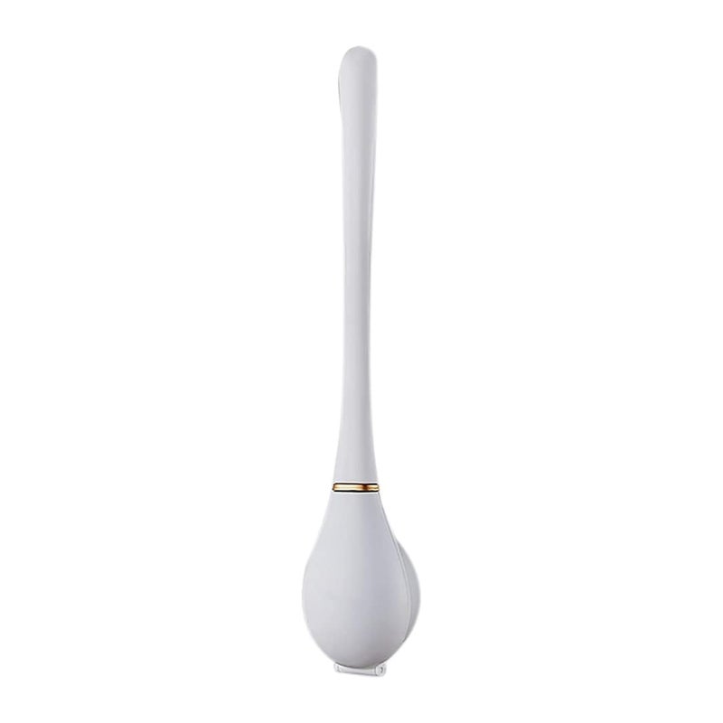 LADUBA ENTERPRISE LADUBA ENTERPRISE Toilet Brush with Holder Set Bathroom Automatic Toilet Brush NonSlip Long Handle and Quick Drying Wall Mount Easy Mount Vent Base  - Image 1