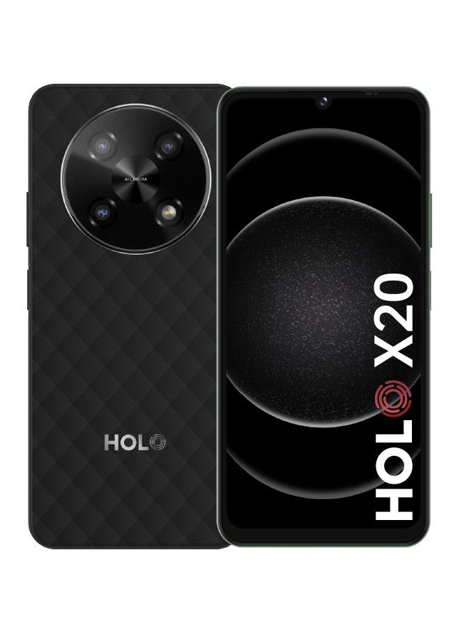 HOLO - X20 Dual SIM Black 12GB RAM 256GB With NFC 4G LTE - Global Version - Image 1