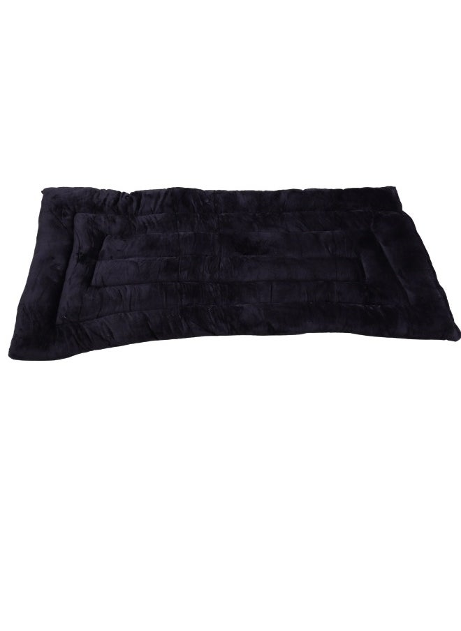 SMART HOME Cotton sleeping blanket for camps and rest houses, soft velvet to the touch, made of high-quality materials, natural cotton blanket for one person, size 180*90*6 cm  - Image 2