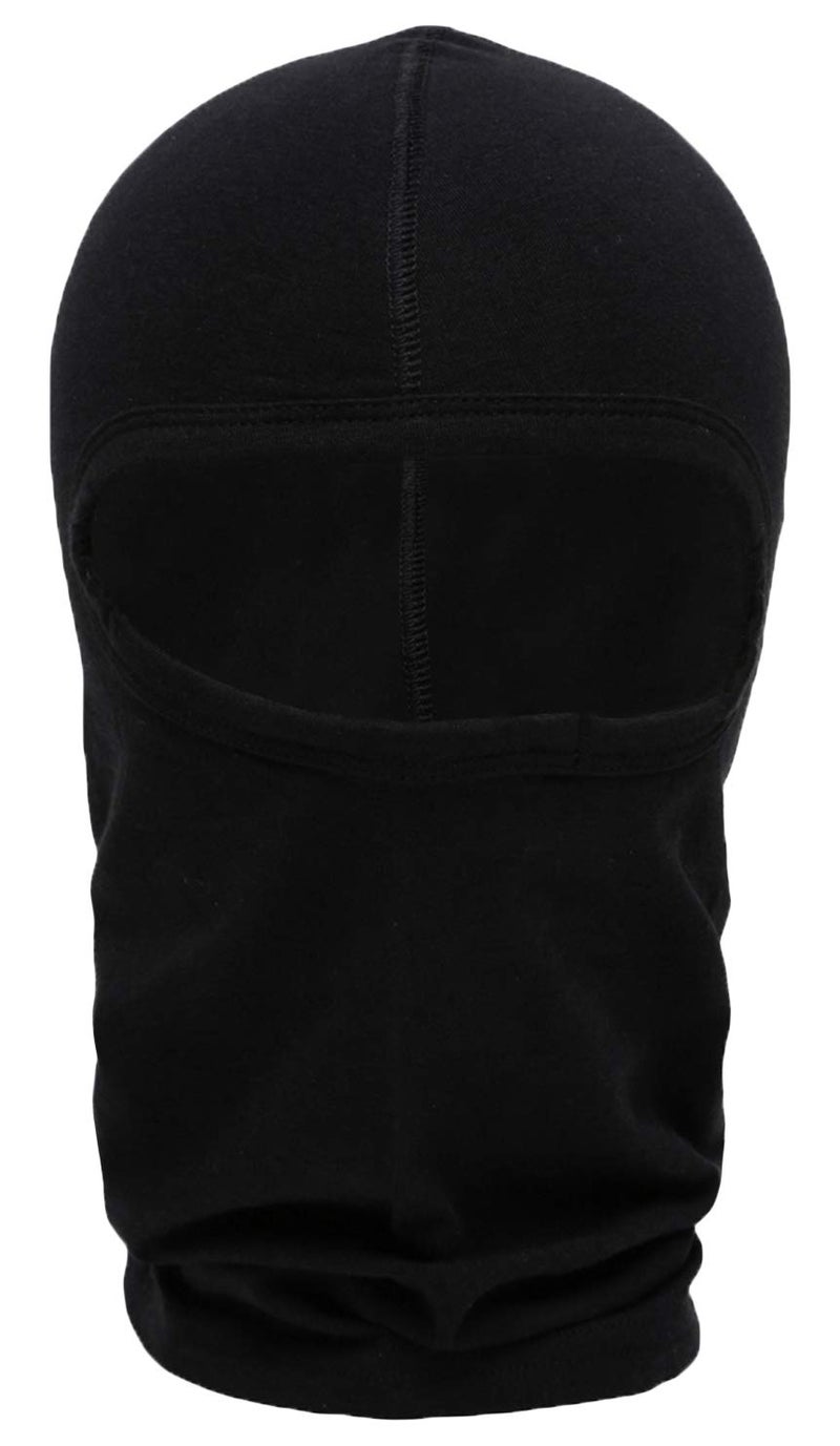 TVS Full Face Mask for Bikers, Balaclava for Men, Helmet Mask with SPF 50+ UV & Dust Protection, Breathable Helmet Liner, Bike Riding Accessories Unisex for Bike Riding- (Black-S/M) - Image 1