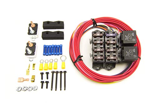 Painless Performance 70117 Cirkit Boss Auxiliary Fuse Block, 7 Ignition-Hot Circuits - Image 1