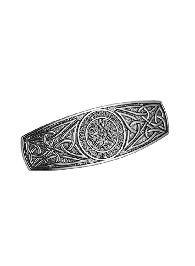 TEAMER Fashion Vintage Celtic Knot Hair Clip Metal Barrettes Hair Accessories Pattern Engraved Headwear Styling for Women - Image 1
