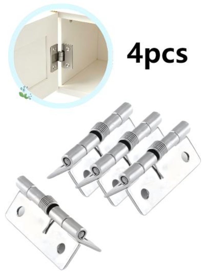 مفصلات باب الإغلاق الذاتي 2 بوصة مجموعة من 4 مفصلات زنبركية باب أوتوماتيكي أقرب مفصلي لينة السيارات إغلاق مفصلات الباب للمنزل - Image 1