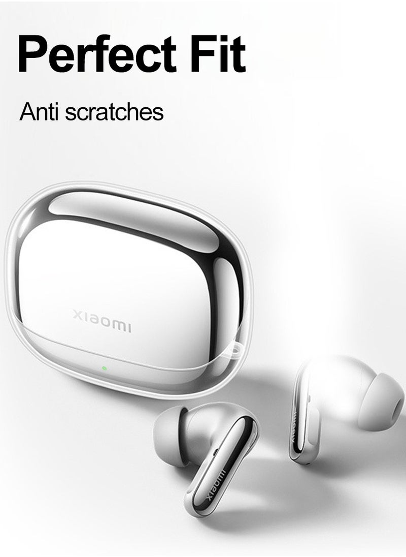 Generic Transparent Soft Case for Xiaomi Buds 5 Pro with Lanyard  - Image 4