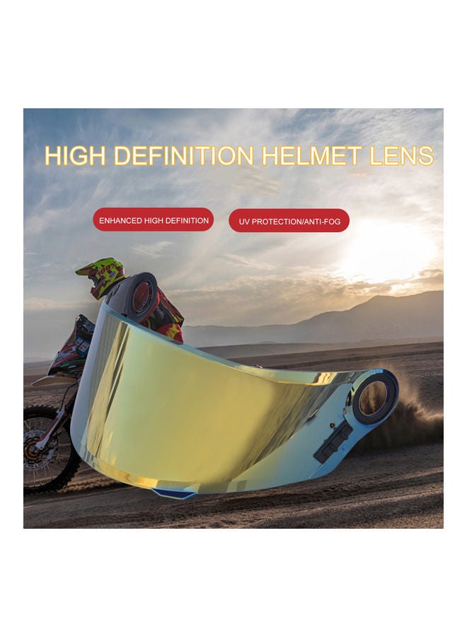 NIBEMINENT Motorcycle Anti-Scratch Wind Shield Helmet Lens Visor - Image 4