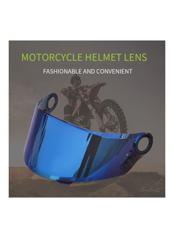 NIBEMINENT Motorcycle Anti-Scratch Wind Shield Helmet Lens Visor - Image 5