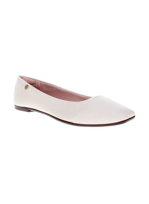 MOLECA Moleca Ladies Ballerinas Off White | Made In Brazil