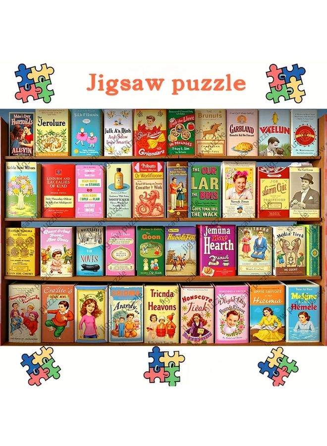 YF1427 520 Pcs Jigsaw Puzzles 14.96x20.47 Inch Family Fun Adult DIY Wall Decor Gift - Image 3