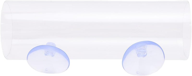 Betta Fish Sleeping Tube, Transparent Tunnel with Suction Cup, Plastic, Easy Installation, L Size - Image 4