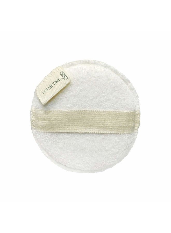 Daily Concepts Exfoliating Body Scrubber with Soft Side, Cotton and Foam, Off White - Image 3