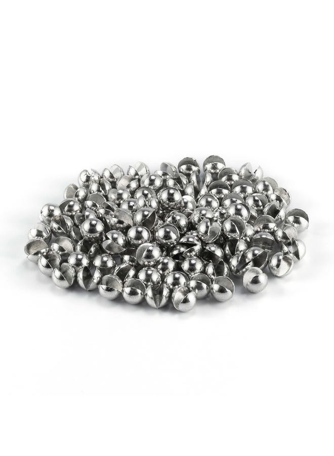 Dr.Fish 100 Pack Tin Split Shot Sinkers, Non Toxic Fishing Weight, Enviornmental Lead-Free Fly Fishing Line Sinkers Freshwater Saltwater Terminal Tackle 3/0 - Image 1
