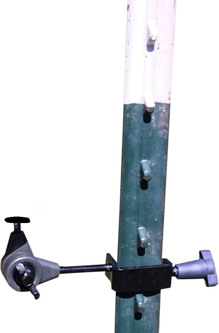 HME T-Post Trail Camera Holder | Compact Sturdy Adjustable Design | Easy Installation & Versatile Compatibility - Image 1