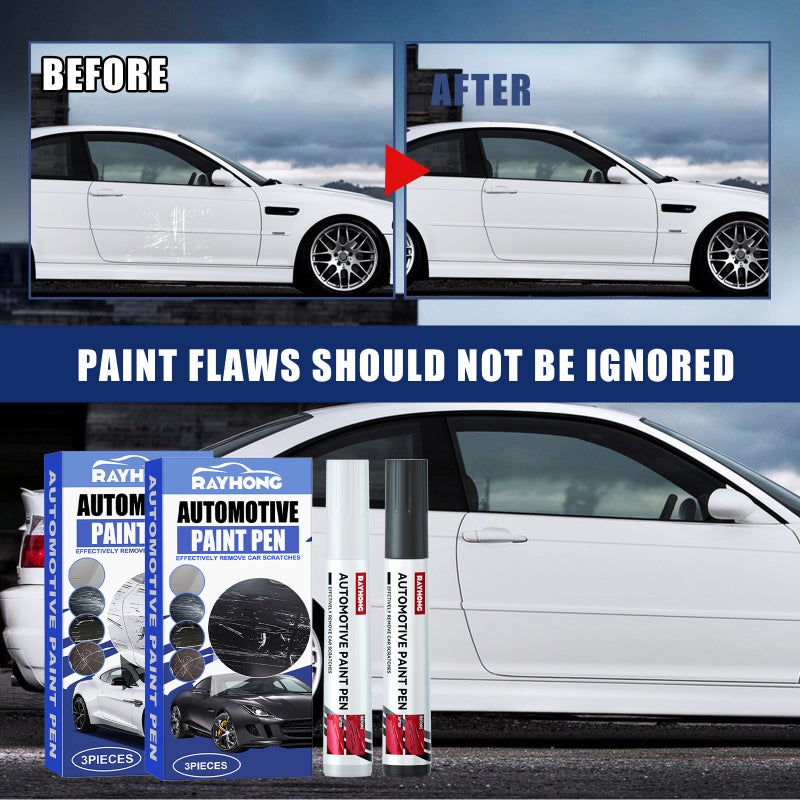 Rayhong Car Paint Repair Pen Paint Scratch And Scuff Care Repair Pen Paint Care Pen - Image 2
