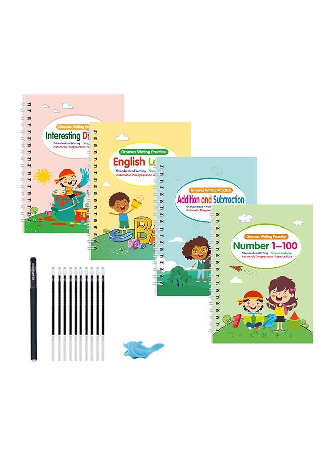 Generic Reusable Workbook, High-Quality Children's Handwriting Practice Copybook, Suitable for Training Children's Writing Skills  - Image 1