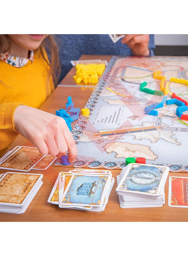 English European Ticket Tour Card Ticket To Ride Table Game Tarot-Color:Nordic Ticket - Image 4