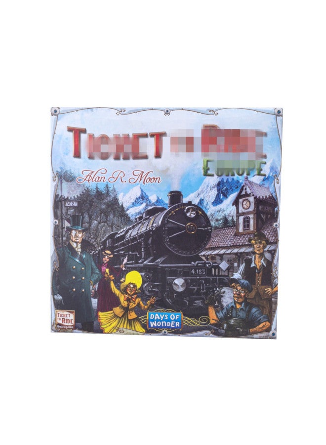 English European Ticket Tour Card Ticket To Ride Table Game Tarot-Color:Nordic Ticket - Image 2