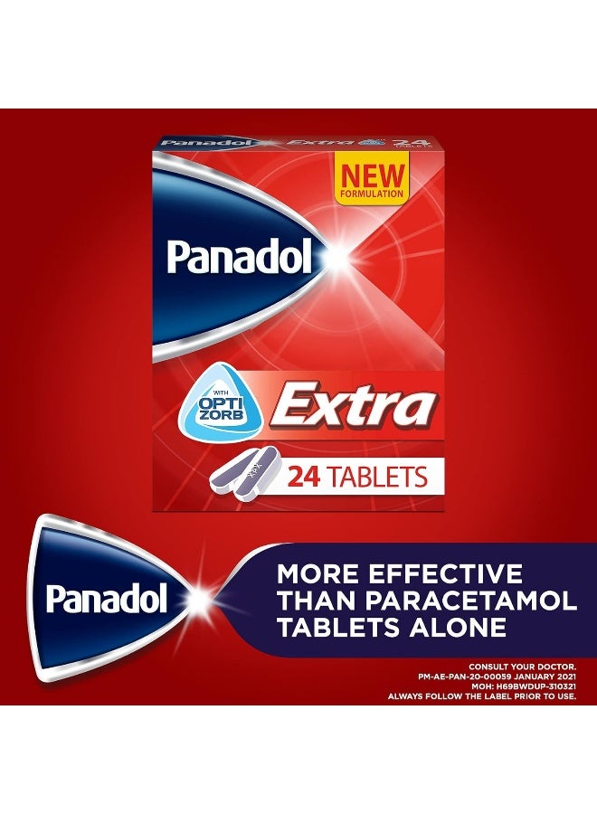 Panadol بانادول إكسترا مع أوبتيزورب 72 قرص - Image 4
