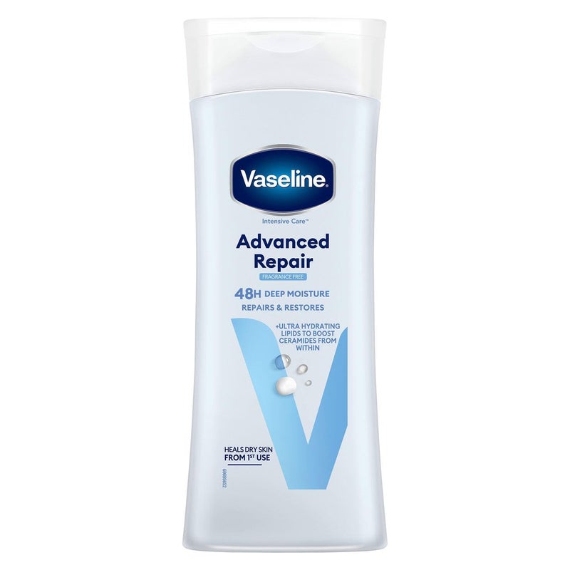 Vaseline Intensive Care Advanced Repair Fragrance Free Body Lotion 400 mL wit - Image 1