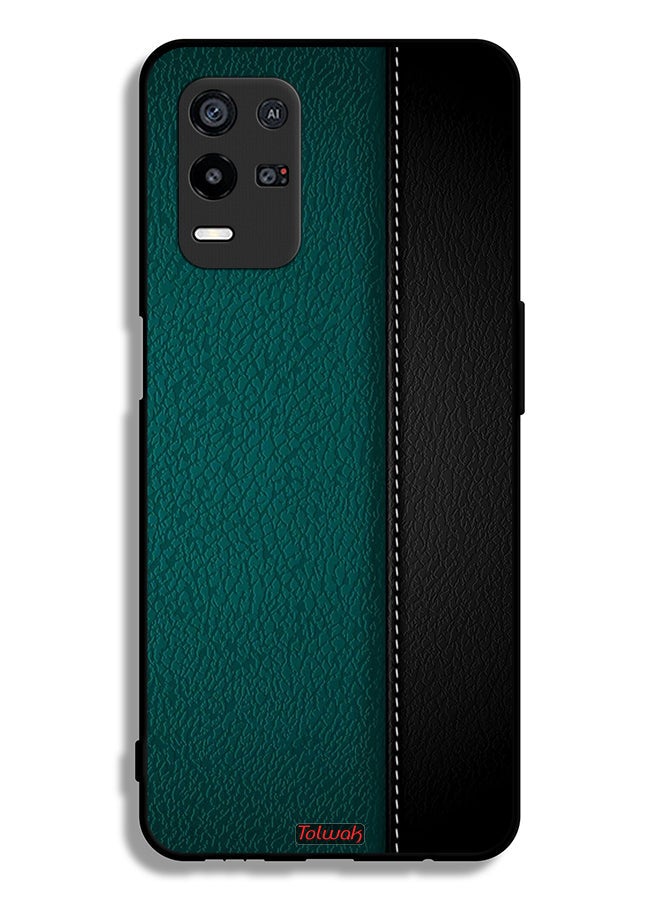 Tolwak Oppo K9x Protective Case Cover Leather Pattern - Image 2