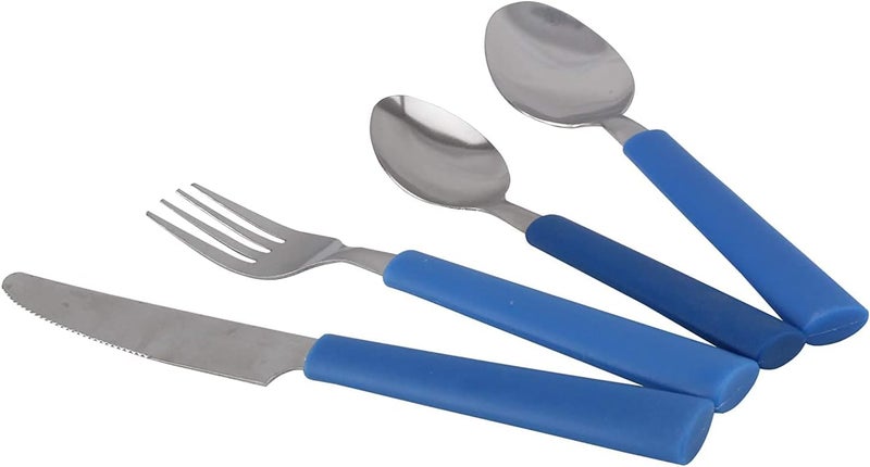 High quality Cutlery Set, 25 Piece Set(Knives, Spoons, Forks, Teaspoons, Tableware Box-Blue (Cs-25-103) - Image 1