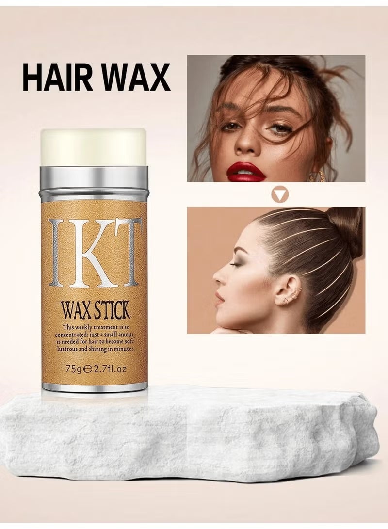 اي كي تي عصا شمع تثبيت وترتيب الشعر – واكس ستيك لتهذيب الشعر المتطاير وتنعيم الباروكات بدون دهون - Image 5