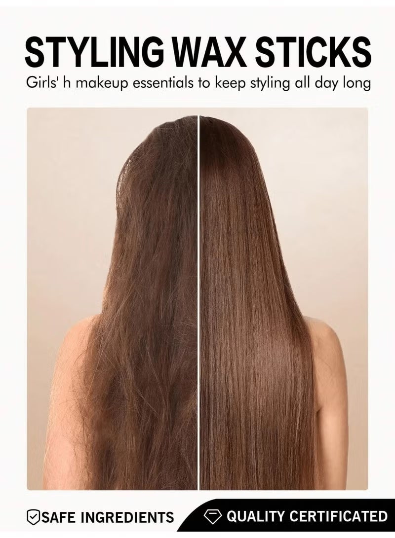 اي كي تي عصا شمع تثبيت وترتيب الشعر – واكس ستيك لتهذيب الشعر المتطاير وتنعيم الباروكات بدون دهون - Image 3