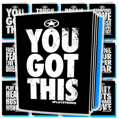 Play Strong 12-Pack 'YOU GOT THIS' Sports Note Cards – Motivational Greeting Cards for Athletes & Coaches (4.25x5.5 in) – Sports Powercards Empower the Champion Within! - Image 1