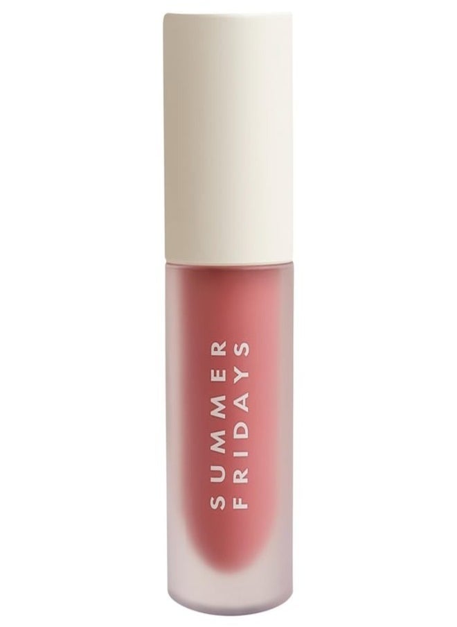 SUMMER FRIDAYS Summer Fridays Dream Lip Oil - Hydrating Translucent Lip Gloss, Blush Dreams - A nourishing touch of sheer blush, with buildable color 4.5ml  - Image 1