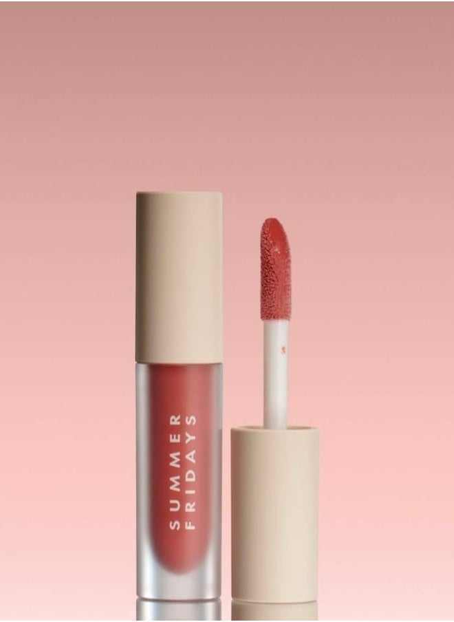 SUMMER FRIDAYS Summer Fridays Dream Lip Oil - Hydrating Translucent Lip Gloss, Blush Dreams - A nourishing touch of sheer blush, with buildable color 4.5ml  - Image 2