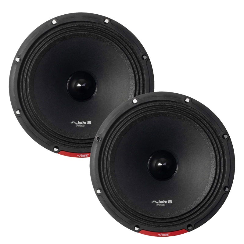 VIBE Audio "VIBE SLICK Pro Audio 8" Midrange Speaker - Sold in pairs - Image 1