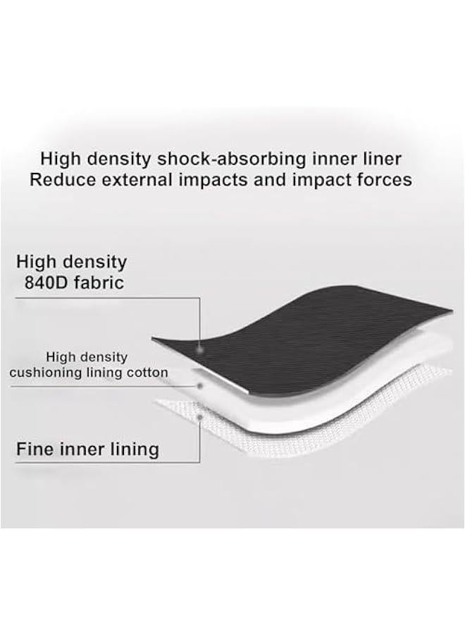 Waterproof EV Charger Cable Handled Bag | EV Extension Cords Trunk Organization Pocket,EV Charging Cable Bag,Zipper Closure Automotive Interior Storage Pouch for Car Air Pump  - Image 5