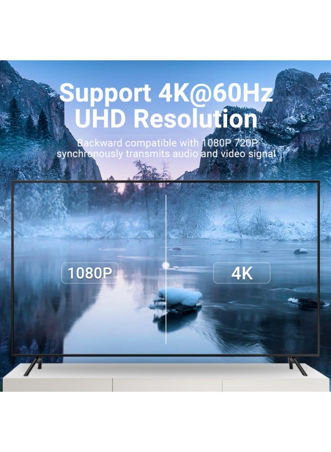 VENTION Type C Male to HDMI Female Adapter Gray Aluminum Alloy Type Model - Image 5