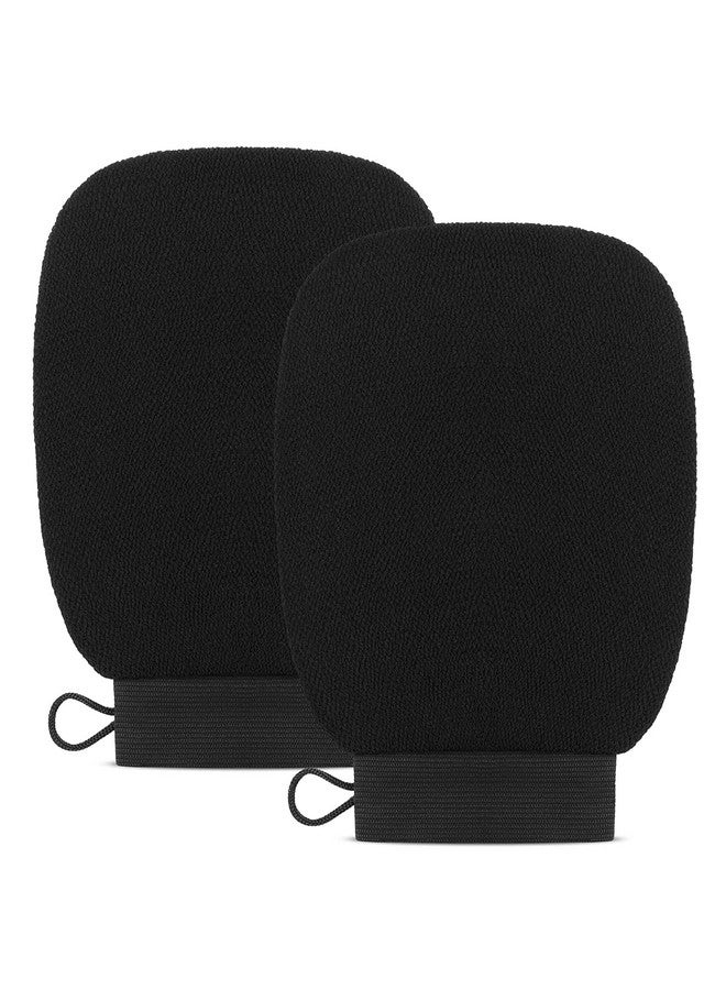 KREZON Shower Scrub Gloves | Exfoliating Mitts Scrubbing Gloves | Bath Gloves Tan Removal | Remove Dead Skin And Dirt | Deep Clean Exfoliating Tool | Latest bathing sponge body scrubber |(Pack of 2) - Image 1