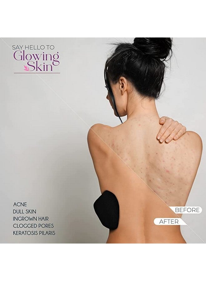 KREZON Shower Scrub Gloves | Exfoliating Mitts Scrubbing Gloves | Bath Gloves Tan Removal | Remove Dead Skin And Dirt | Deep Clean Exfoliating Tool | Latest bathing sponge body scrubber |(Pack of 2) - Image 4