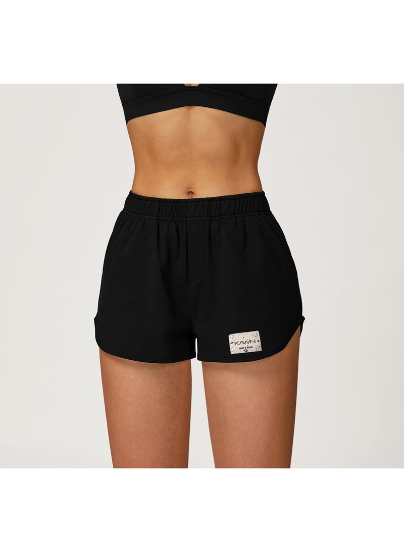 KAWN.YOGA High Waist Loose Fit Shorts - Image 5