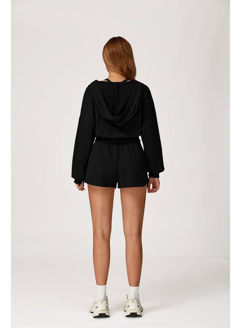 KAWN.YOGA High Waist Loose Fit Shorts - Image 3