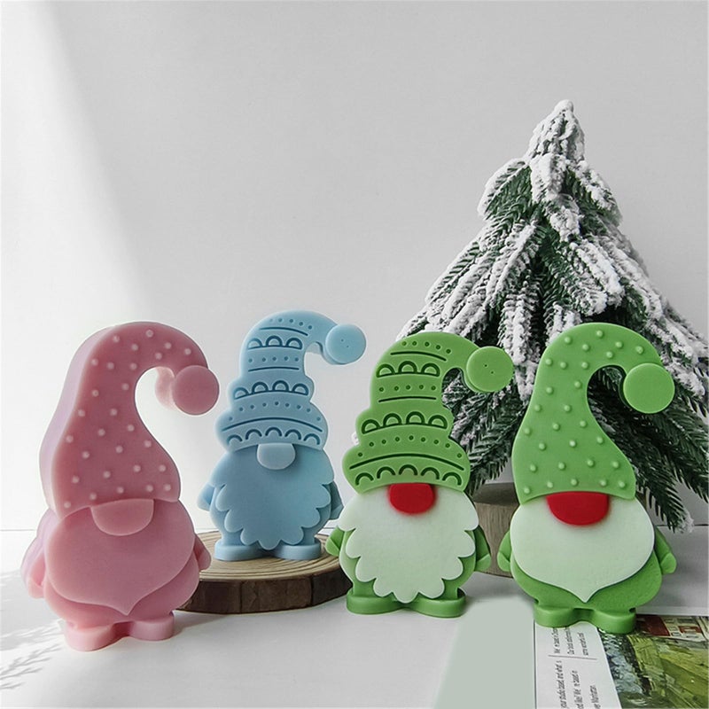 Christmas Dwarf Shape Silicone Soap Mold For Clay And Soap Making - Image 4